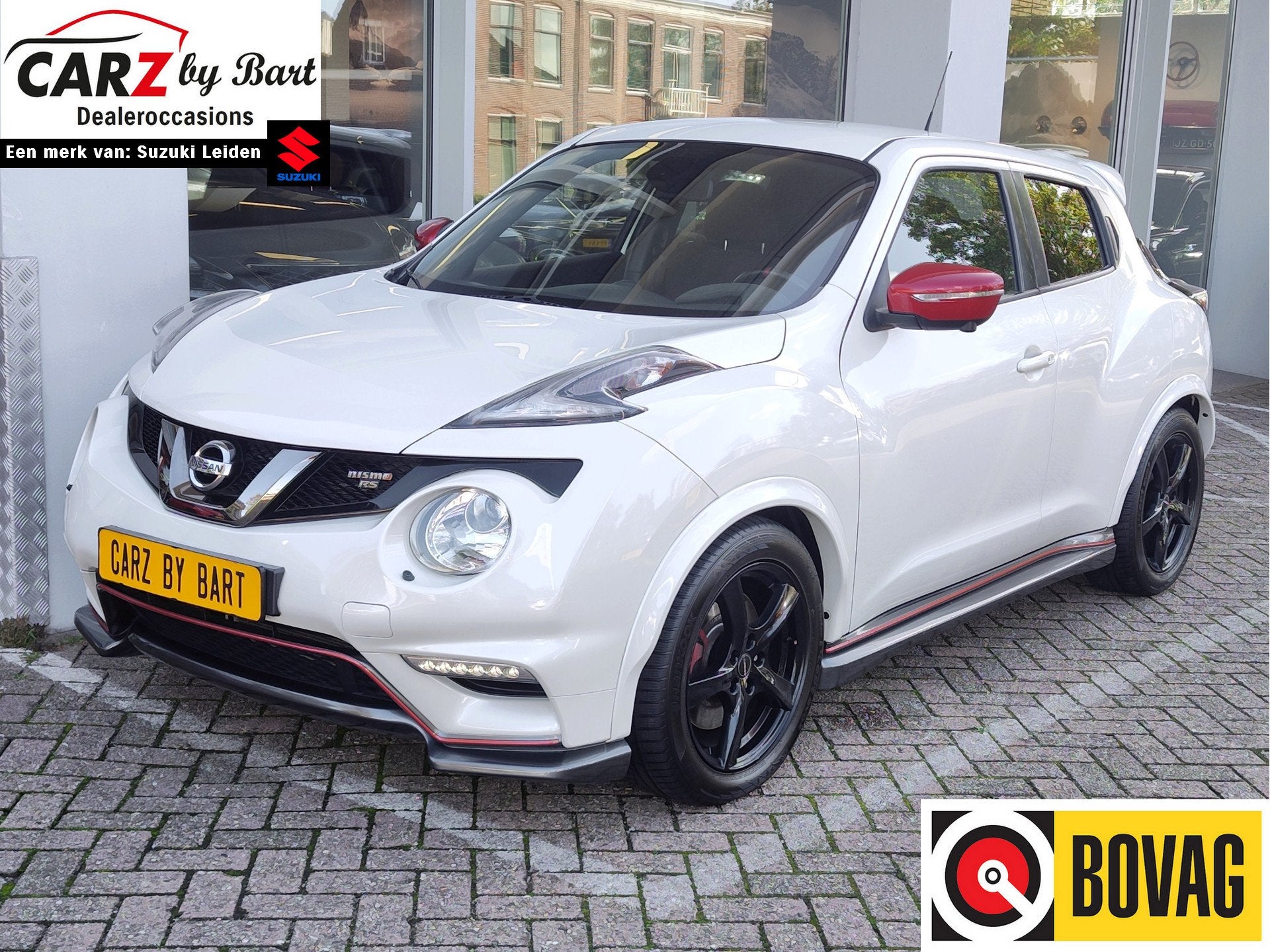 Nissan Juke 1.6 DIG-T 218 PK NISMO RS 360 Camera | Dodehoeks, Auto's, Voorwielaandrijving, 12 maanden, 1618 cc, Gebruikt
