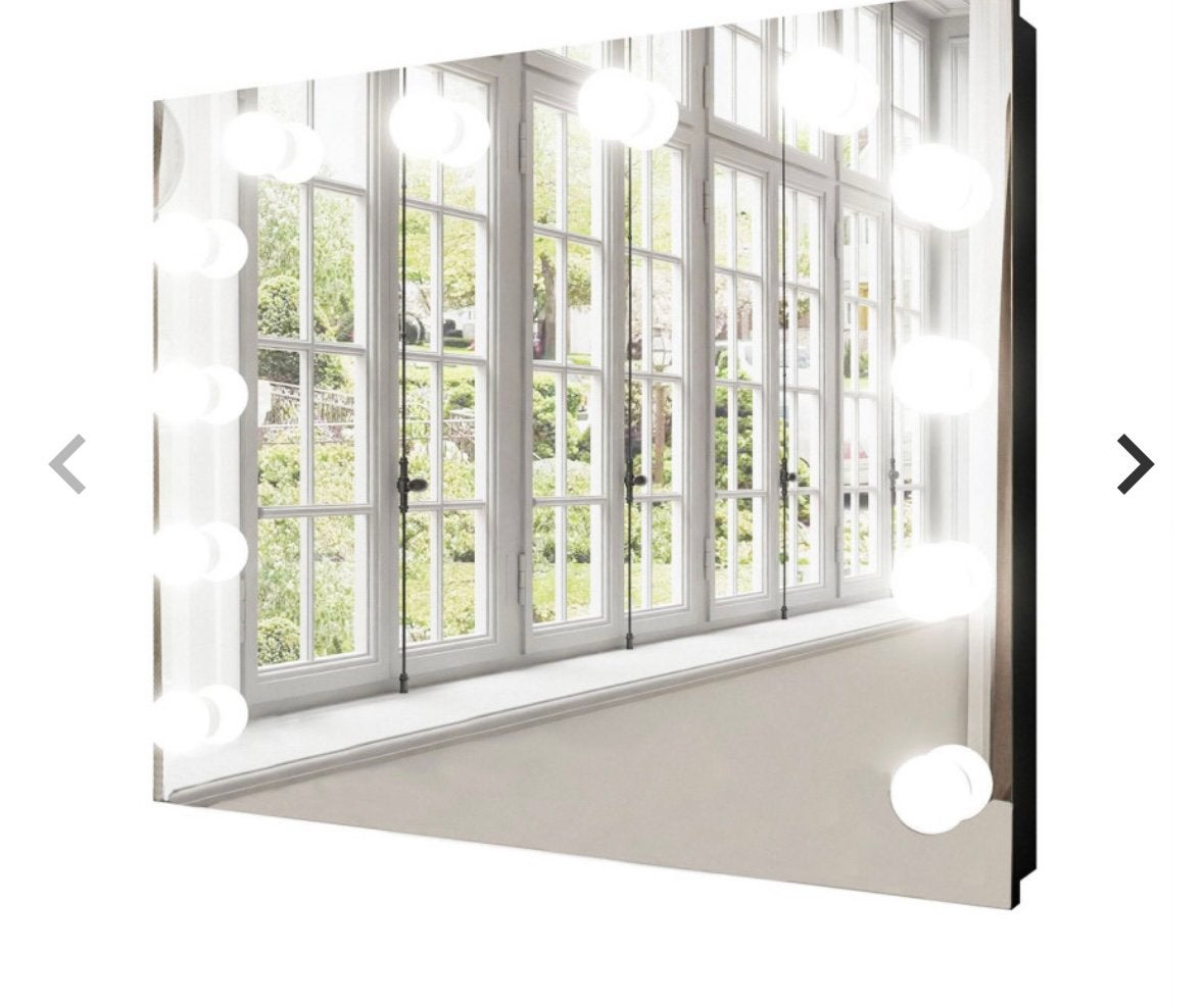 Mirror with led lights, Huis en Inrichting, Ophalen, Zo goed als nieuw
