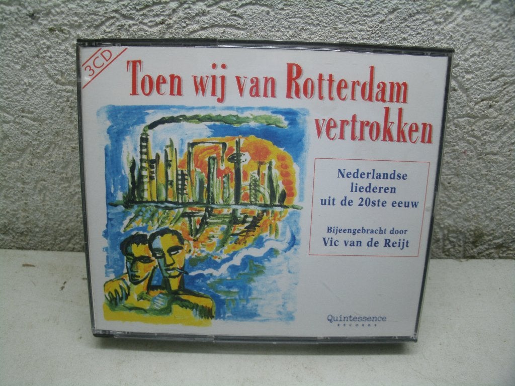 cd 194 toen wij van rotterdam vertrokken 3 cd 1999, Ophalen of Verzenden, Zo goed als nieuw, Levenslied of Smartlap