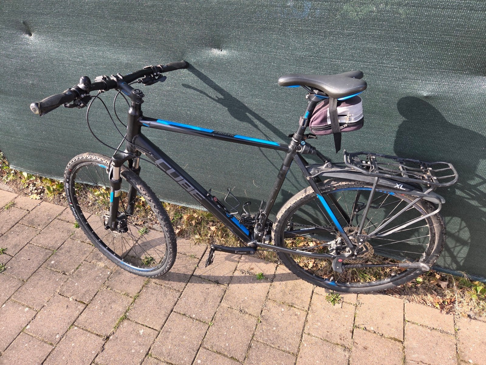Cube Nature Pro fiets - Framemaat 62 - Shimano Deore, Gebruikt, Vering, 61 tot 65 cm, Meer dan 20 versnellingen
