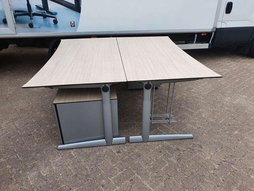 Ahrend 500 bureau, nette staat, 180x80 / 200x80, ook bezorgd, Kofferen 60, 5492 BP Sint-Oedenrode, In hoogte verstelbaar, Ophalen of Verzenden