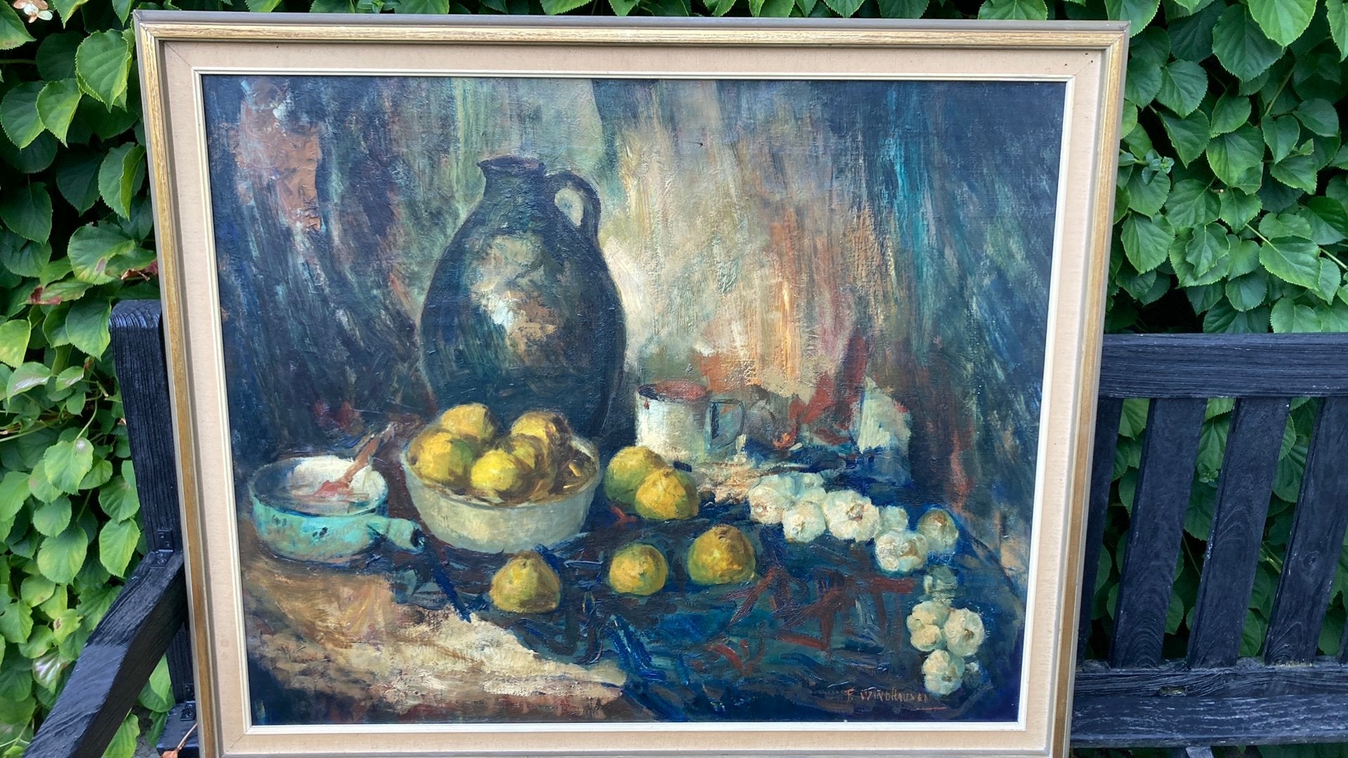 Prachtig oliverf op doek van Fons Windhausen., Antiek en Kunst, Kunst | Schilderijen | Klassiek, Ophalen