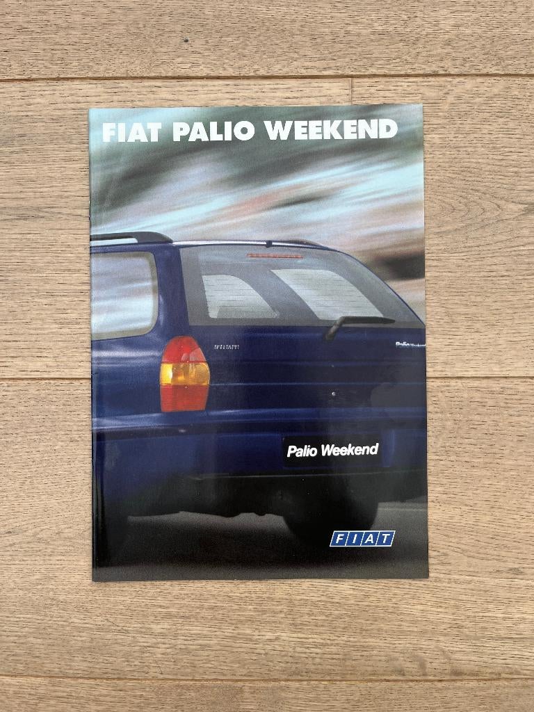 FIAT PALIO FOLDERS, Boeken, Ophalen of Verzenden, Gelezen, Overige merken