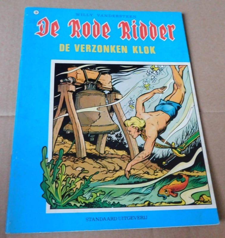 De Rode Ridder 38 – De Verzonken Klok, Boeken, Stripboeken, Eén stripboek, Ophalen of Verzenden, Gelezen, Willy Vandersteen