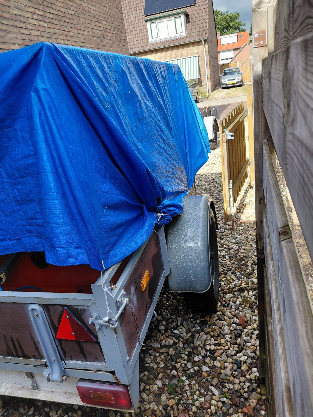 Telewash tuckerpole osmose aanhanger compleet.moet weg!, Ophalen, Zo goed als nieuw
