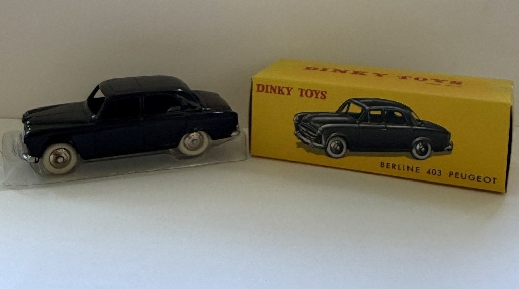 DinkyToys Berline 403 Peugeot ATLAS EDITION(NR F)VERZEND OOK, Ophalen, Zo goed als nieuw, Auto, Dinky Toys