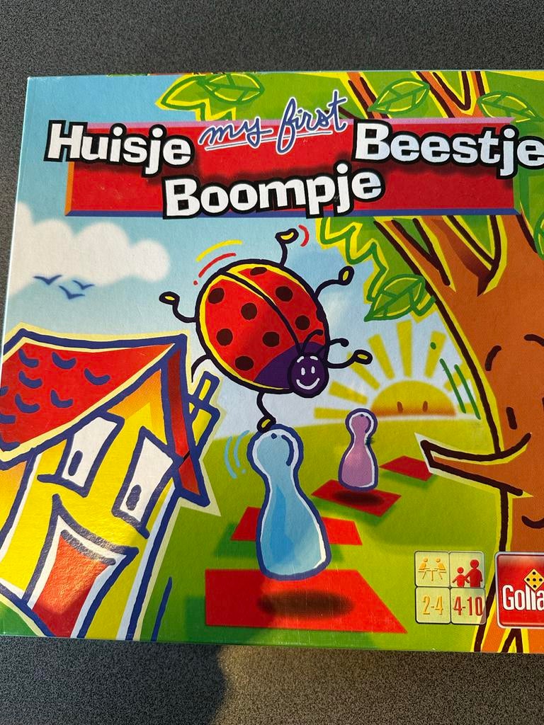 Huisje Boompje Beestje Gezelschapsspel - My First Golia, Hobby en Vrije tijd, Gezelschapsspellen | Bordspellen, Drie of vier spelers