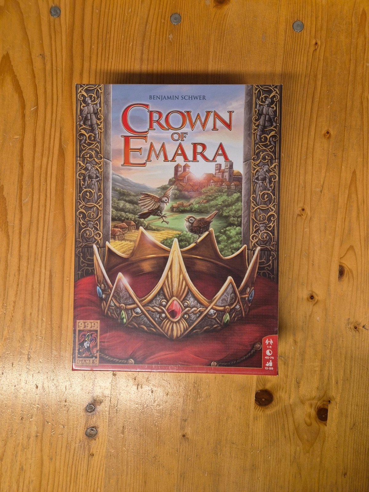 Crown of Emara - Strategisch bordspel van 999 Games, Hobby en Vrije tijd, Ophalen of Verzenden