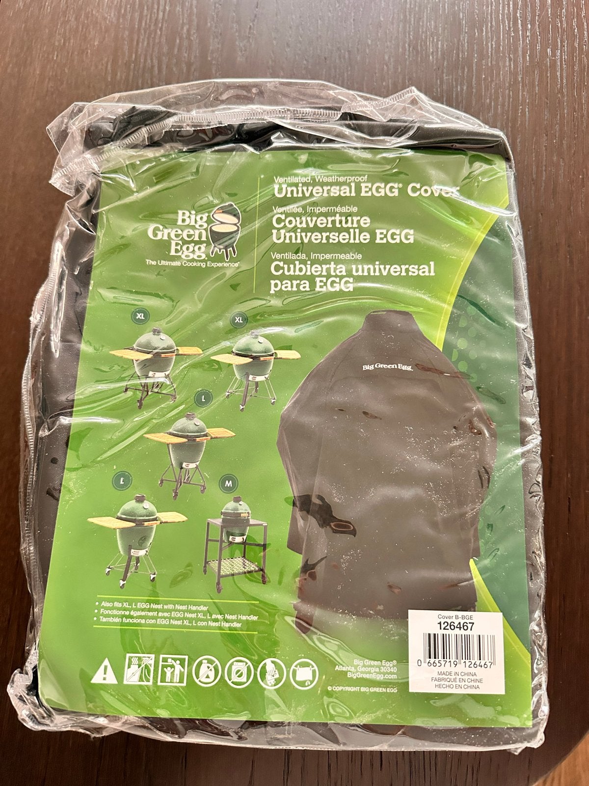 Big Green Egg Universele Hoes (XL, L, M), Ophalen of Verzenden, Nieuw