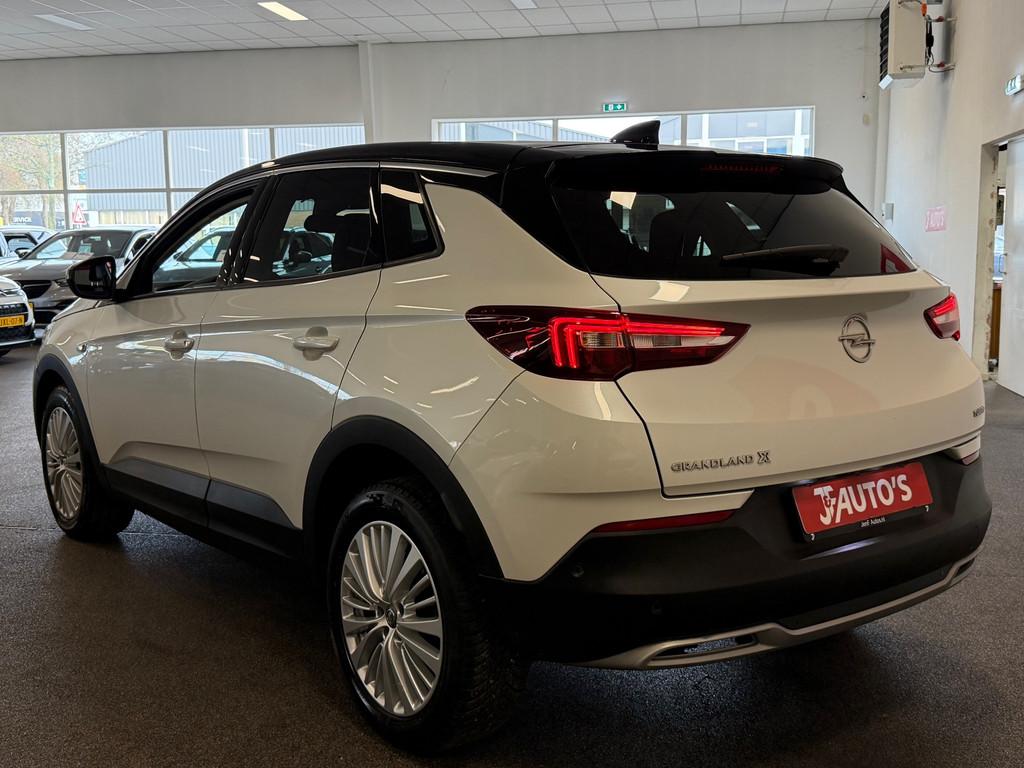 Opel Grandland X 1.2 Turbo NAVIGATIE/CAMERA, CRUISE, LED, Auto's, Opel, Stof, Gebruikt, 1199 cc, Wit