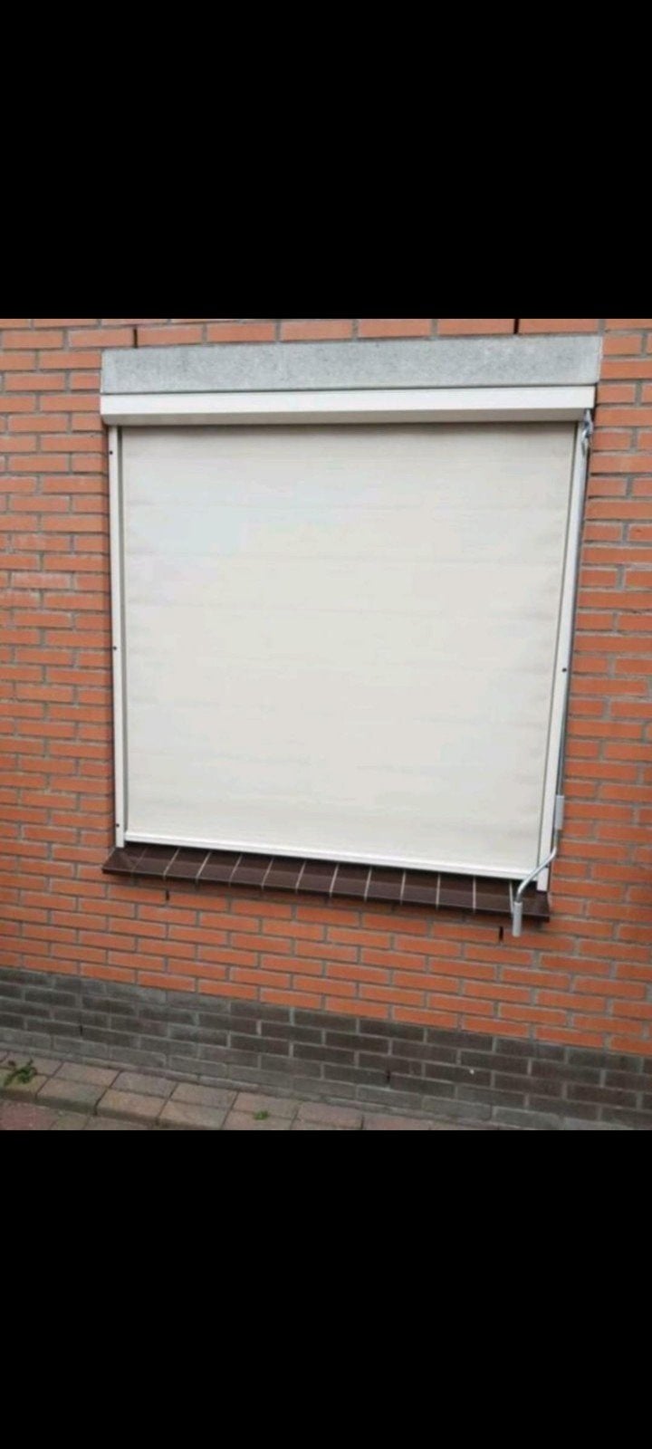Screen met handbediening maten, Ophalen, Minder dan 100 cm, Minder dan 100 cm