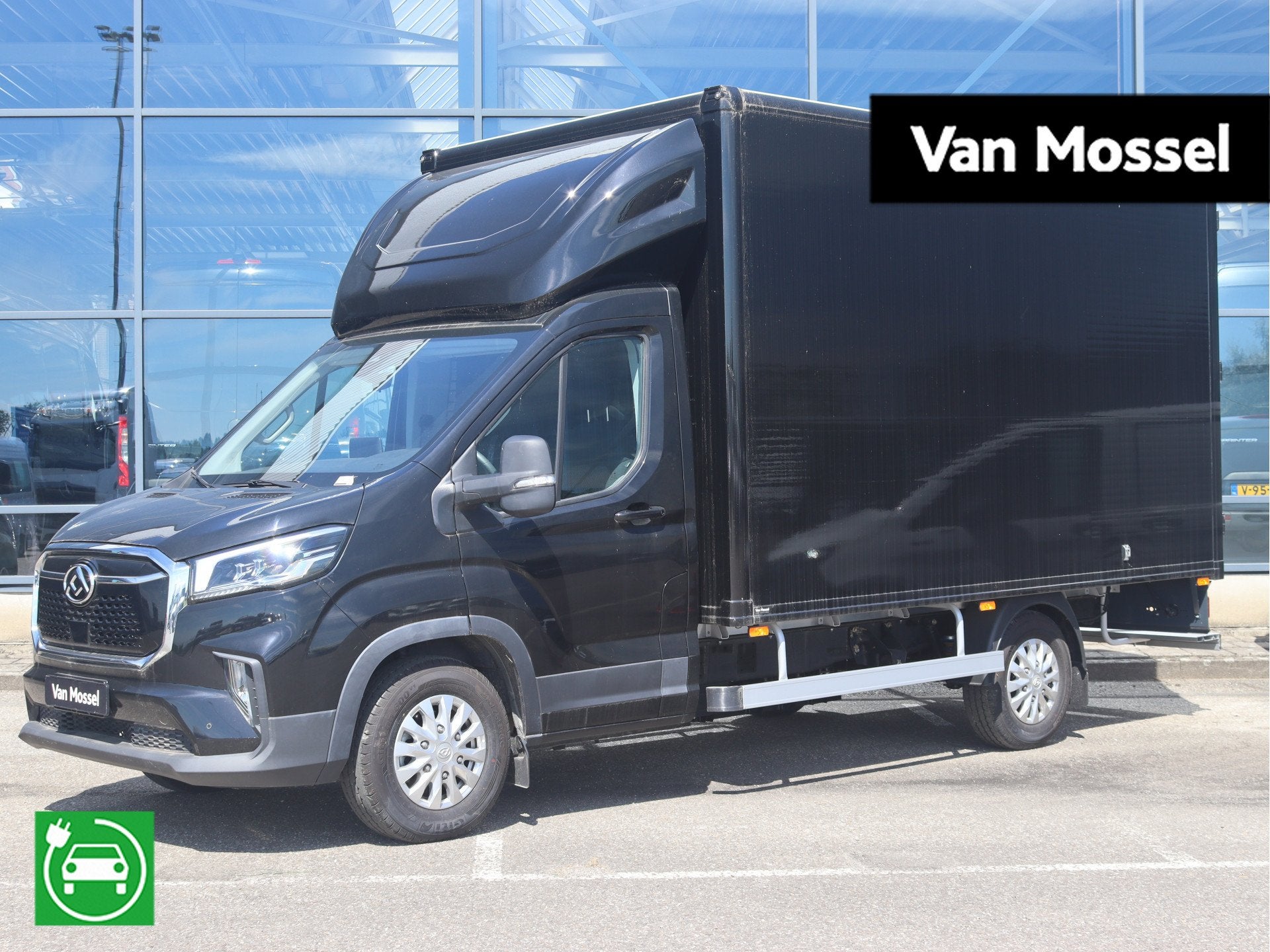 Maxus eDeliver 9 L3 Business DEAL 65 kWh | AIRCO/CAMERA/ADAP, Auto's, Bestelauto's, Stof, Gebruikt, Zwart, Met garantie (alle)