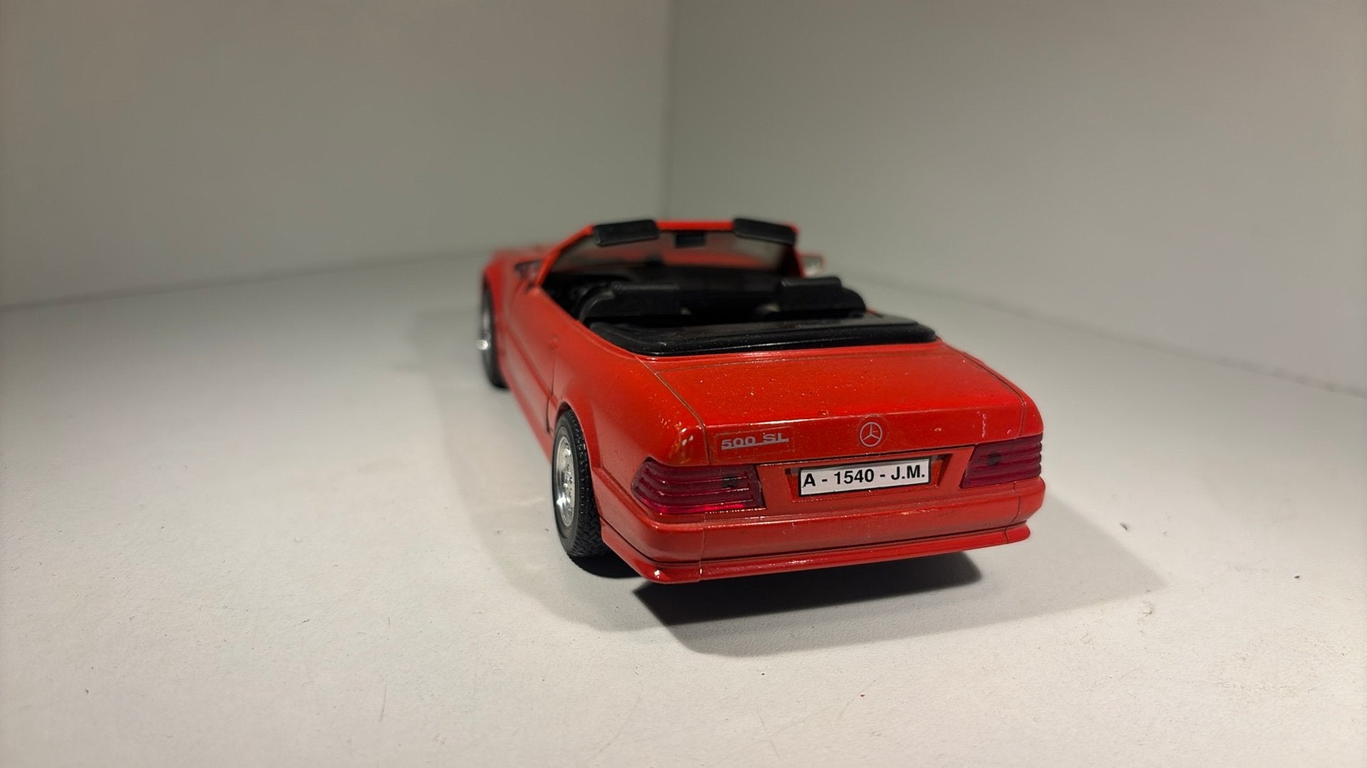 Mercedes 500 sl mira 1.25, Hobby en Vrije tijd, Modelauto's | 1:24, Overige merken, Ophalen of Verzenden, A, A