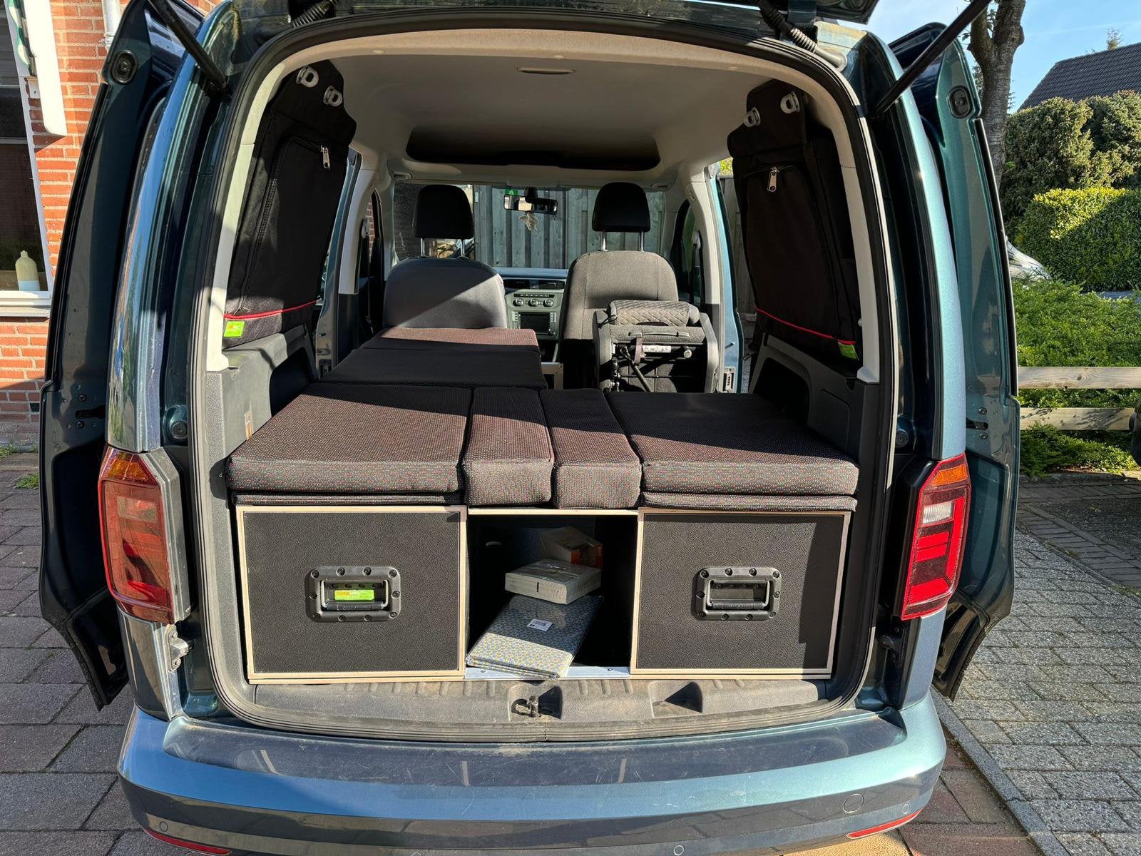 Eenpersoons camperbox voor minicamper Caddy enzv. (L1H1), Ophalen, Zo goed als nieuw