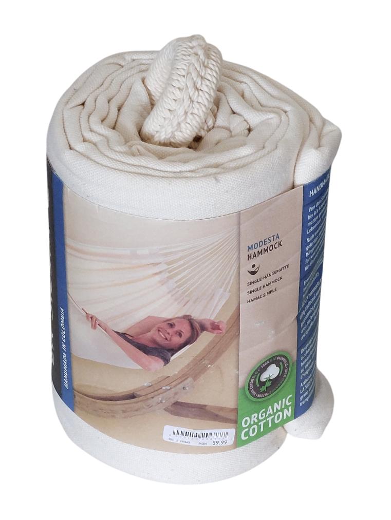 LA SIESTA MODESTA 1 PERSOONS HANGMAT LATTE, Verzenden, Nieuw, Eenpersoons, Binnen