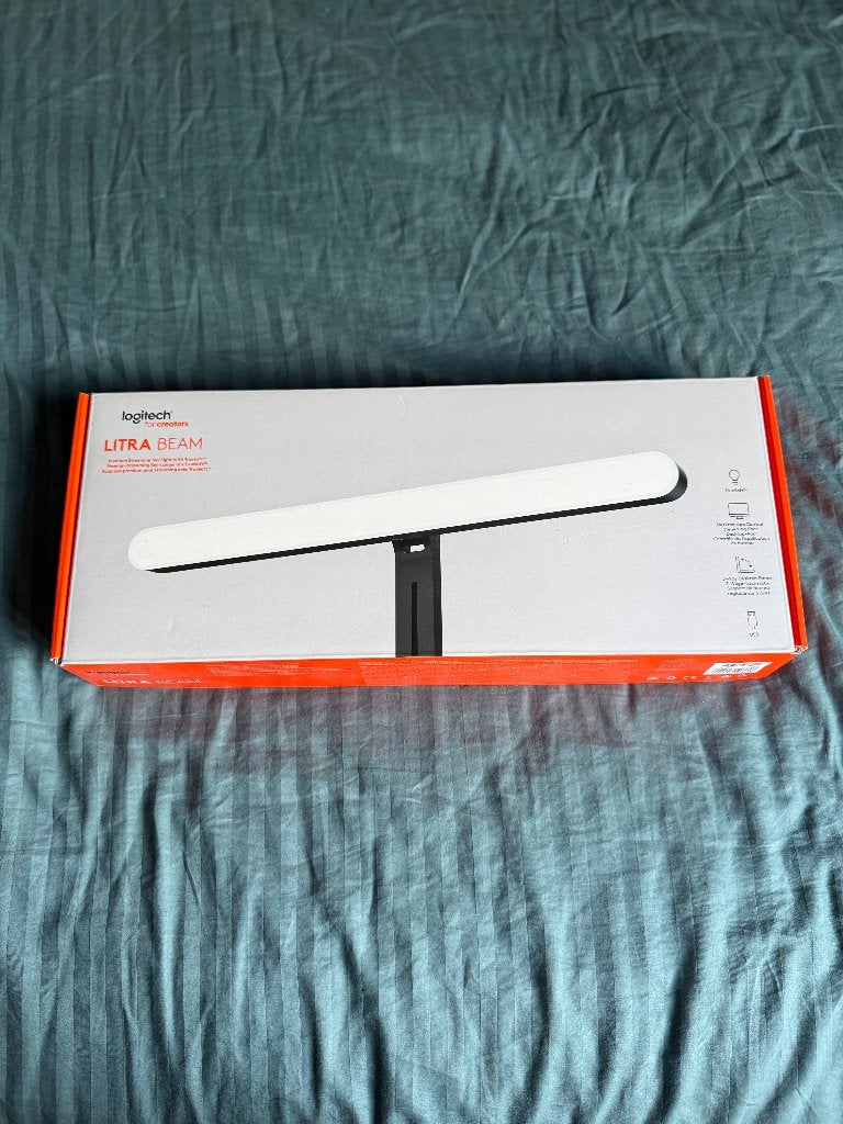 Logitech Litra Beam, Ophalen, Logitech, Zo goed als nieuw, Monitorclip