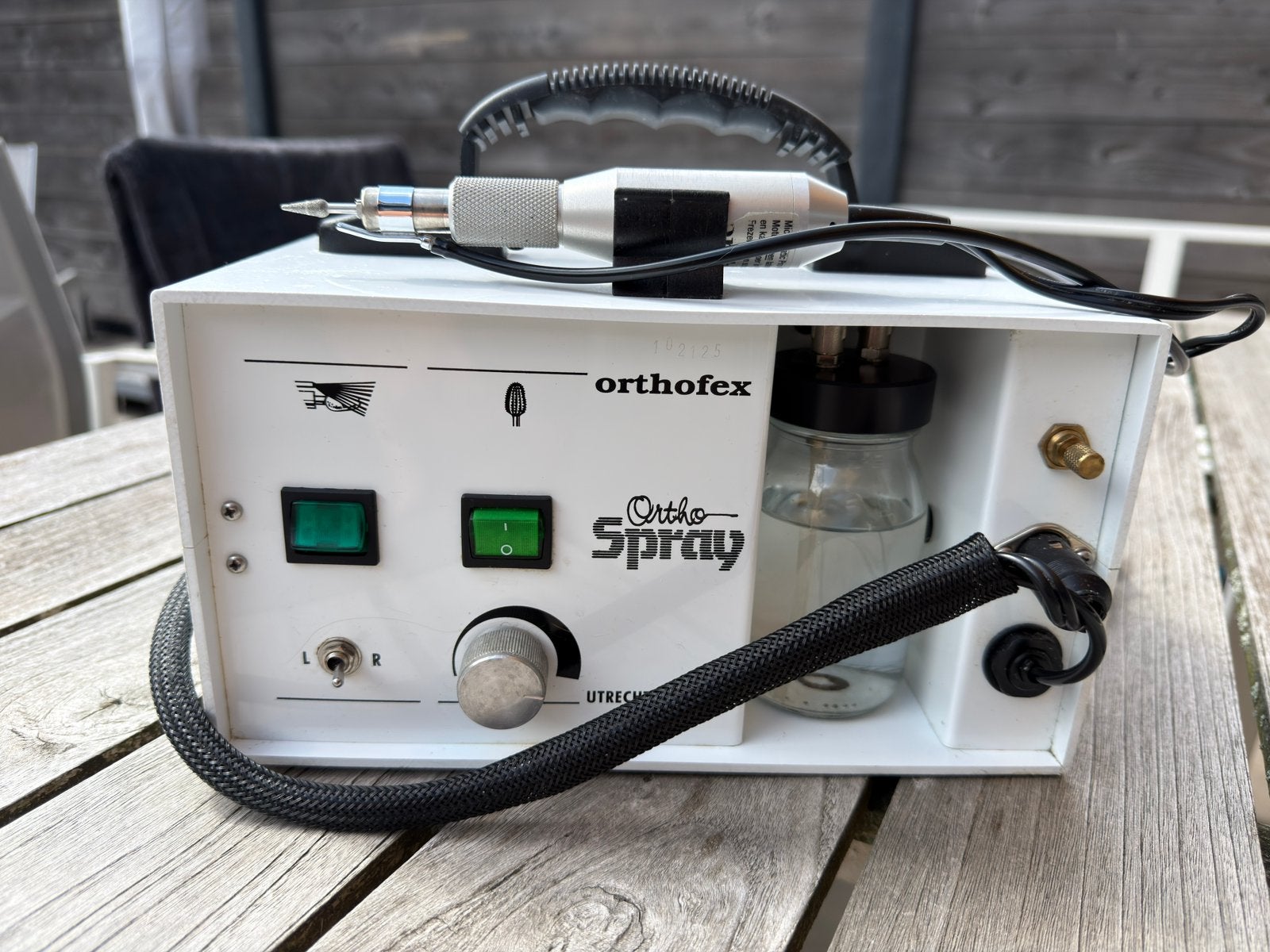 Orthofex ortho spray - pedicure motor, Ophalen, Gebruikt