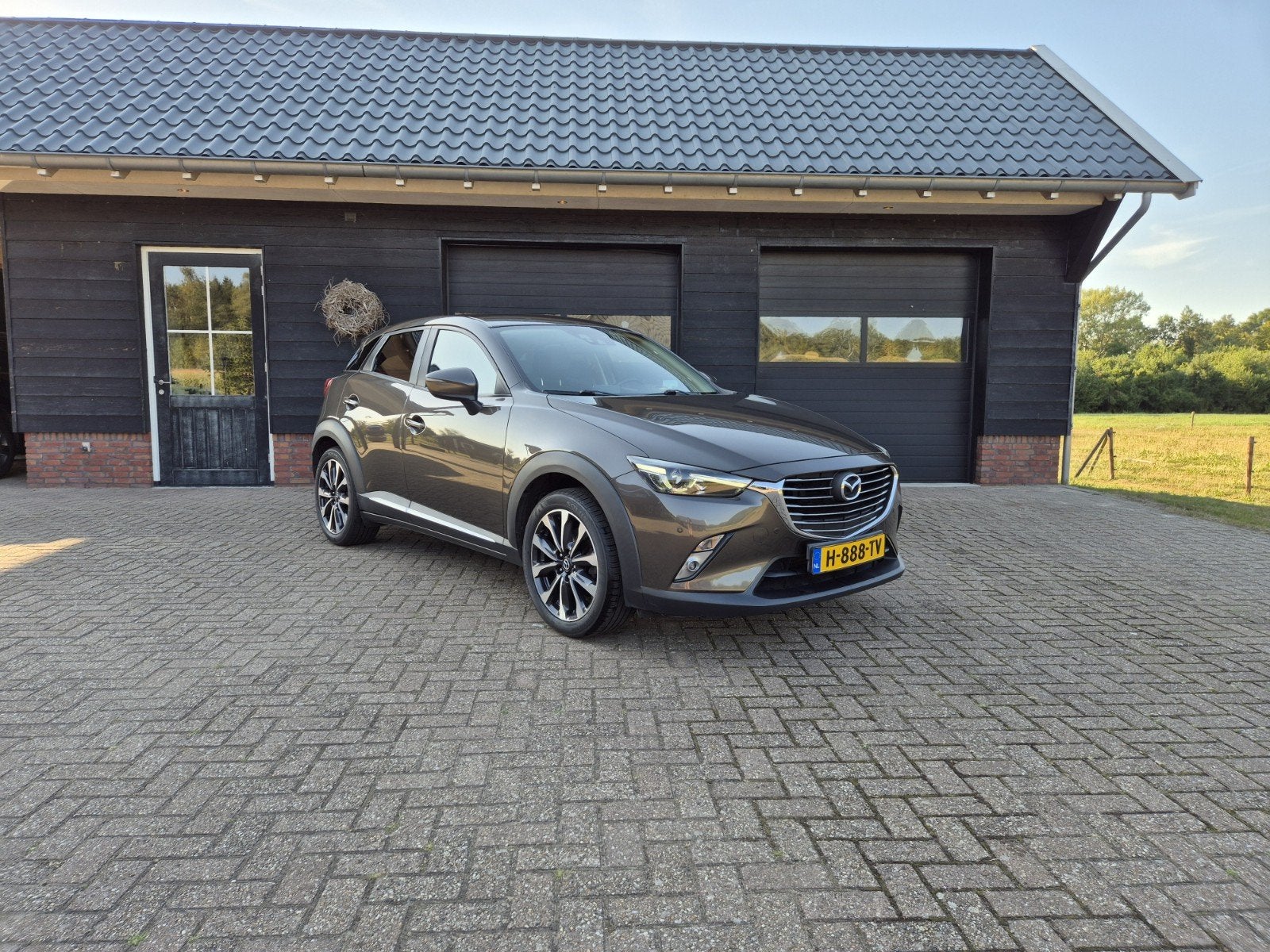 Mazda CX-3 2.0 GT-M LINE Navi|Head-up|Parkeersensoren|Camera, Auto's, Voorwielaandrijving, 1998 cc, 4 cilinders, Bruin
