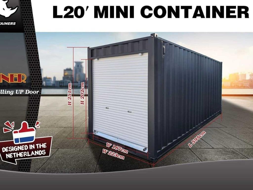 12ft, 14ft of 20ft Zeecontainer met roldeur‼️, Ophalen