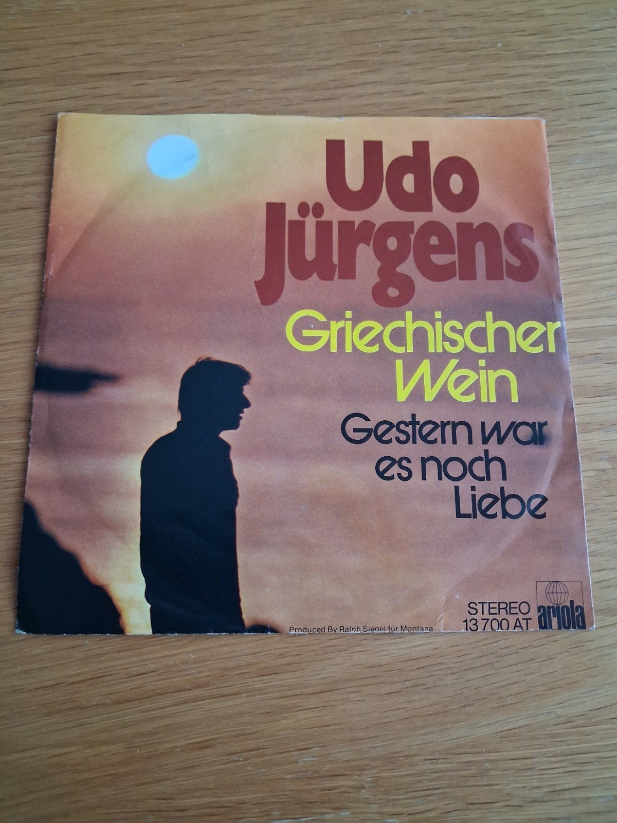 UDO JURGENS, Ophalen of Verzenden, Zo goed als nieuw, 12 inch
