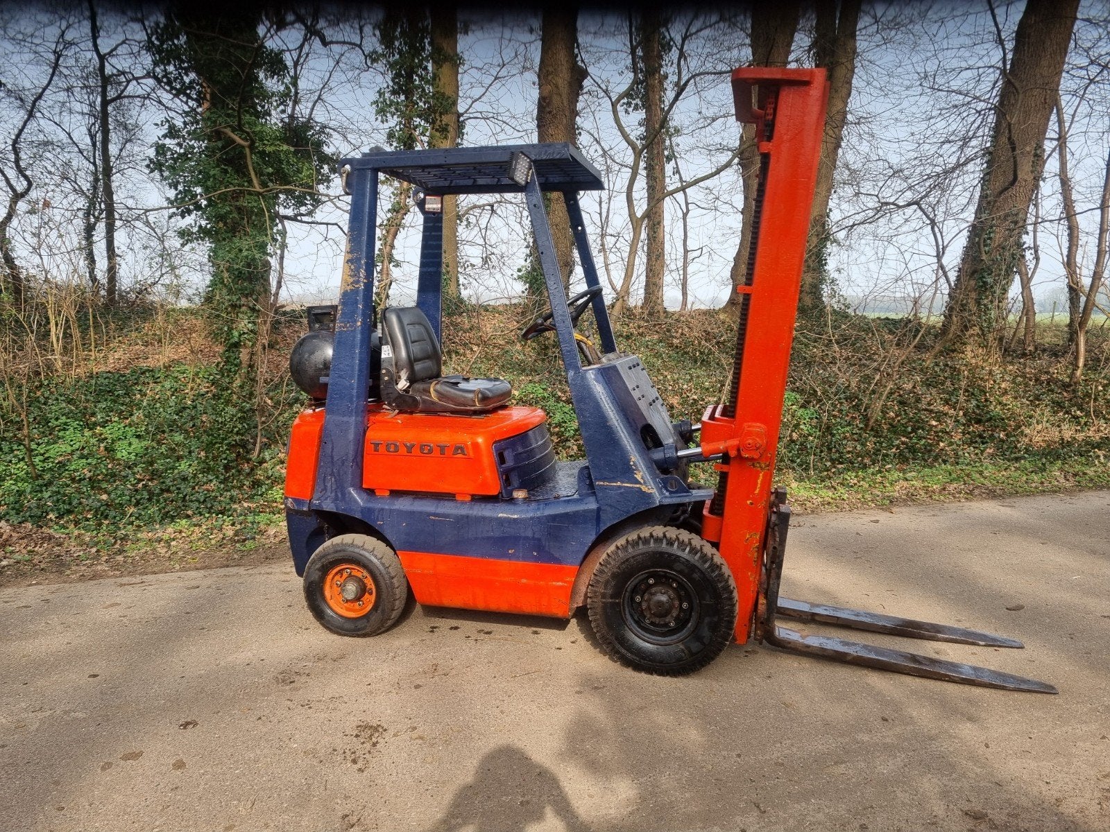 Toyota 3FG15 Heftruck 1.5T LPG 3 delige freelift automaat, Zakelijke goederen, Machines en Bouw | Heftrucks en Intern transport