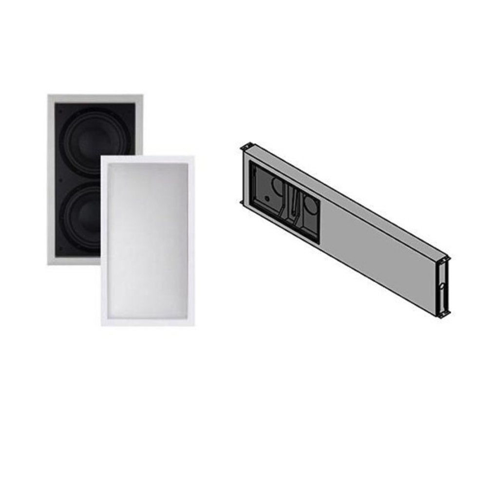 Bowers & Wilkins BB ISW-4 Back Box - Zilver - 2ekans, Niet ingevuld, Niet ingevuld, Niet ingevuld