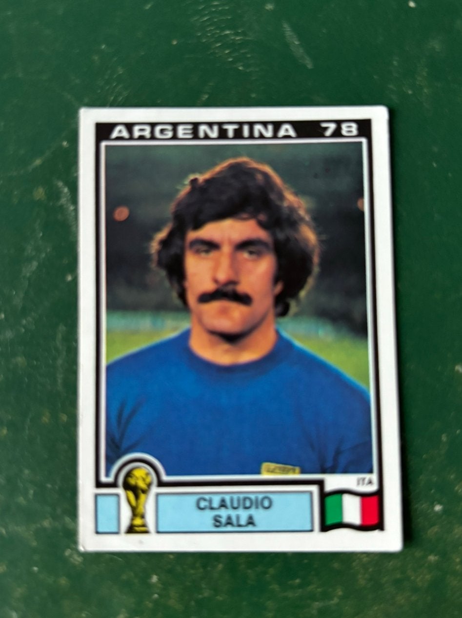 Panini plaatje Claudio Sala Italie WK 78, Verzamelen, Sportartikelen en Voetbal, Ophalen of Verzenden