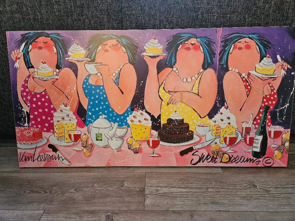 'Sweet Dreams – 120x60 cm dikke dames 'Van Leersum', Ophalen of Verzenden