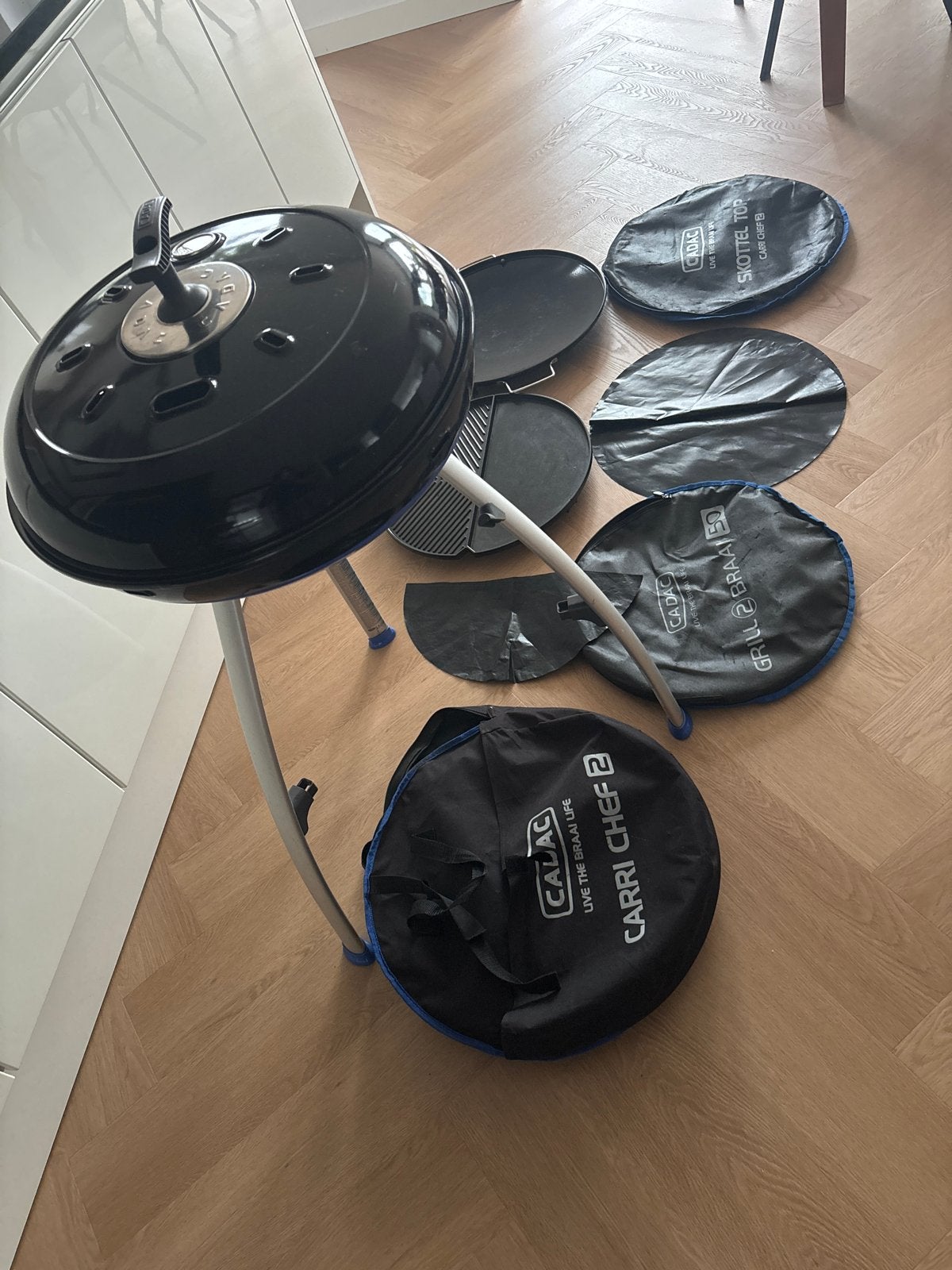Cadac Carri Chef 2 BBQ met diverse accessoires, Ophalen, Zo goed als nieuw