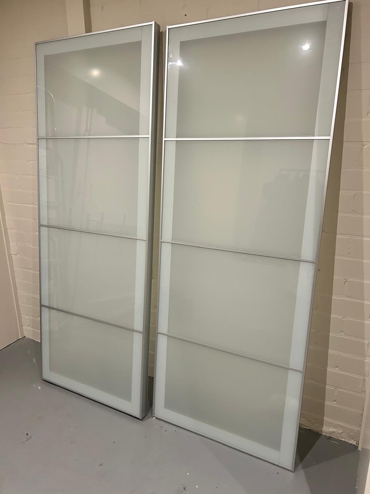 IKEA PAX Deur met Melkglas  schuifdeur, Ophalen, 200 cm of meer, Schuif, 50 tot 100 cm