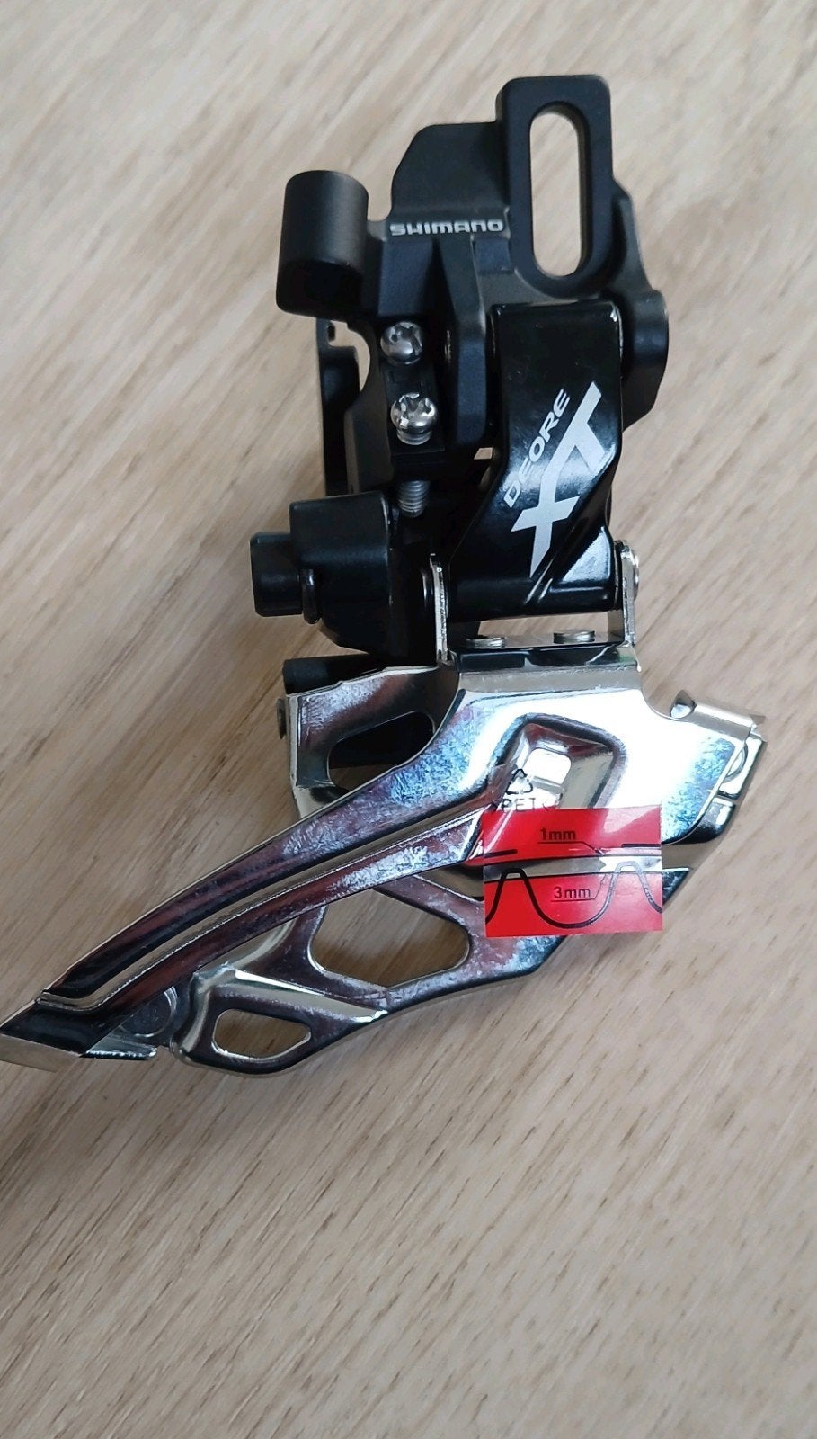 Shimano Deore XT FD-M786-D Voorderailleur 2x, Fietsen en Brommers, Nieuw, Ophalen of Verzenden, Derailleur of Ketting, Aluminium
