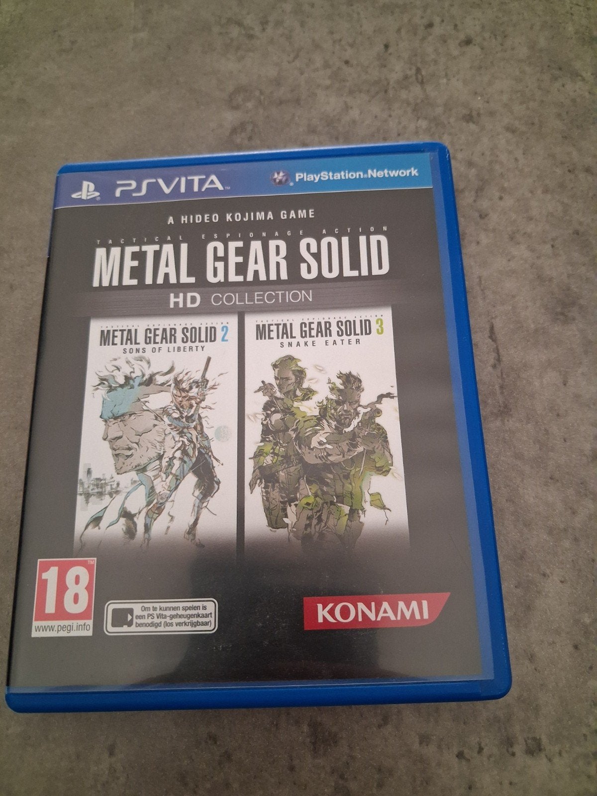 Metal Gear Solid HD Collection PS Vita, Spelcomputers en Games, Avontuur en Actie, Online, Vanaf 18 jaar, 1 speler