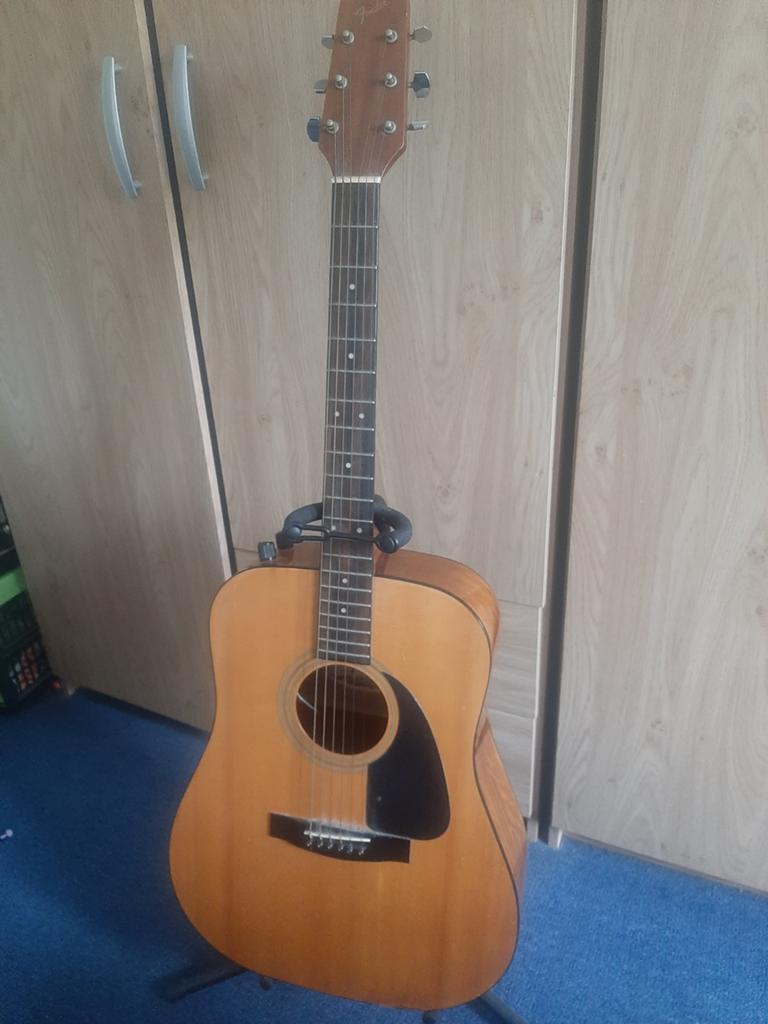 Semi-akoestische Fender, Ophalen, Western- of Steelstringgitaar