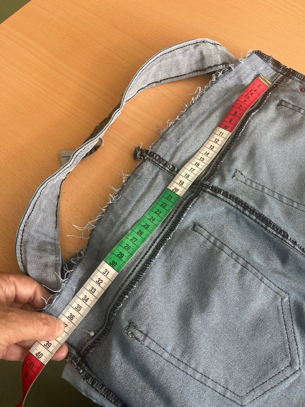Shortening and altering clothes, Ophalen, Zo goed als nieuw