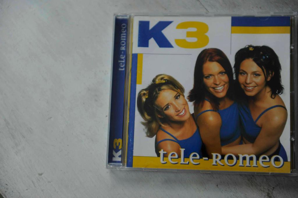 K3 - - - - Tele - - Romeo + Bonustrack 13 geweldige nummers, Verzenden, Zo goed als nieuw