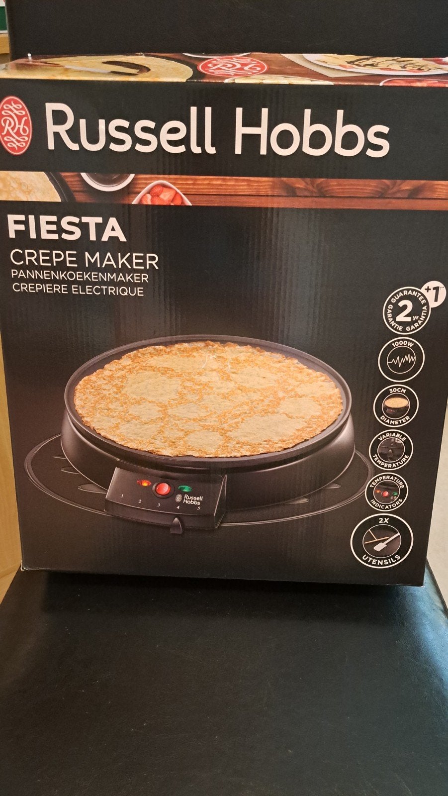 crêpe maken, Ophalen, Nieuw