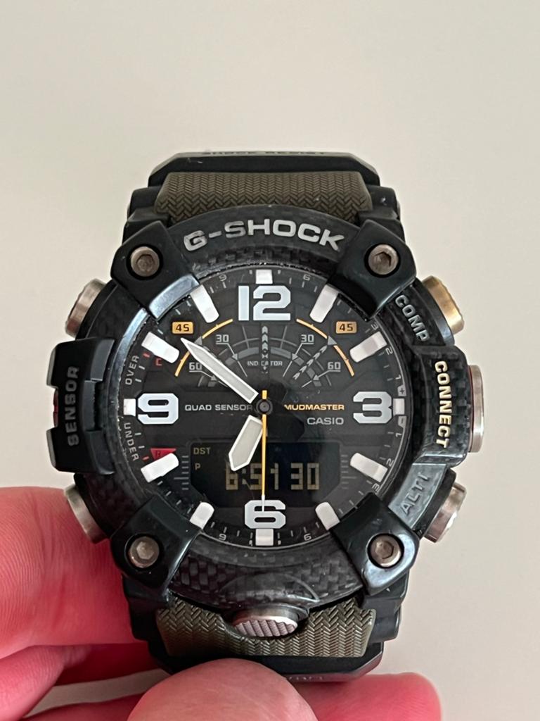 Casio G-Shock Mudmaster GG-B100 Herenhorloge, Ophalen, Casio, Kunststof, Polshorloge