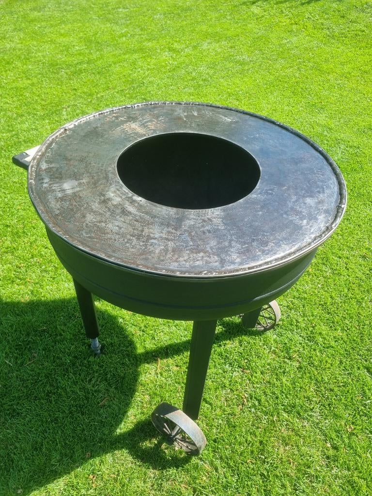 Bbq vuurkorf bakplaat, Ophalen of Verzenden, Gebruikt