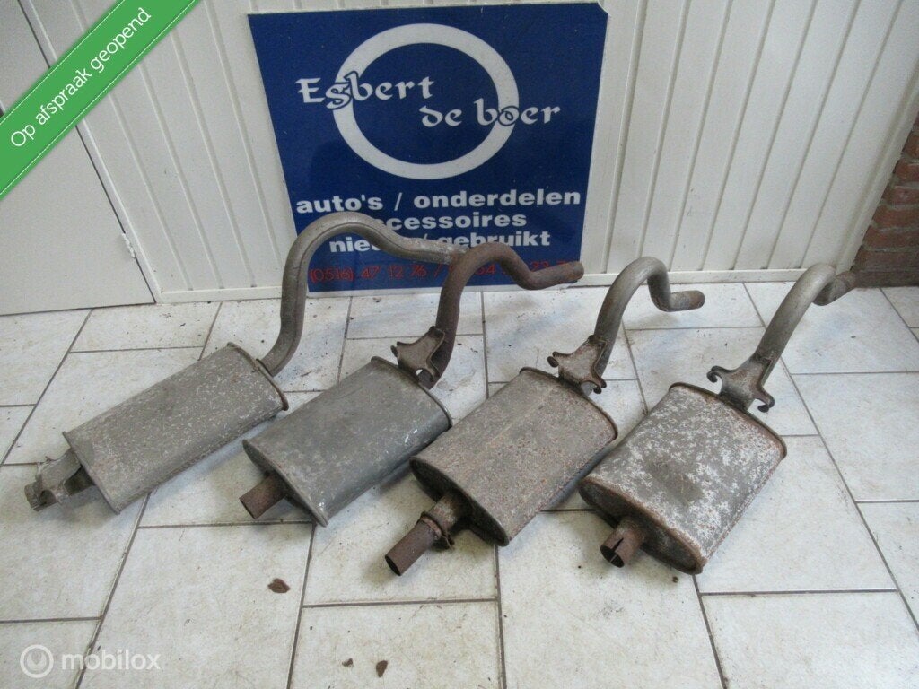 Uitlaat middendemper Opel Rekord E, bj 1977 t/m 1986, Auto-onderdelen, Uitlaatsystemen, Gebruikt, Opel, Ophalen of Verzenden, Opel