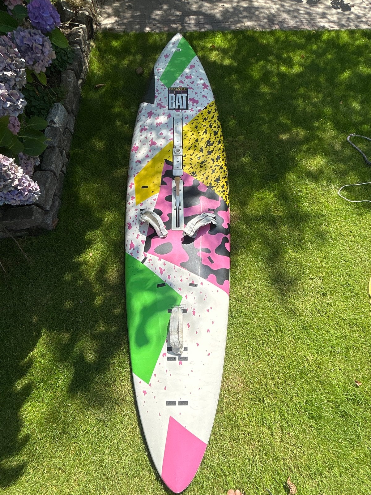 Vintage Fanatic Lite Bat surfplank - Ideaal voor beginners, Watersport en Boten, Windsurfen, Ophalen, Gebruikt, Fanatic, Plank