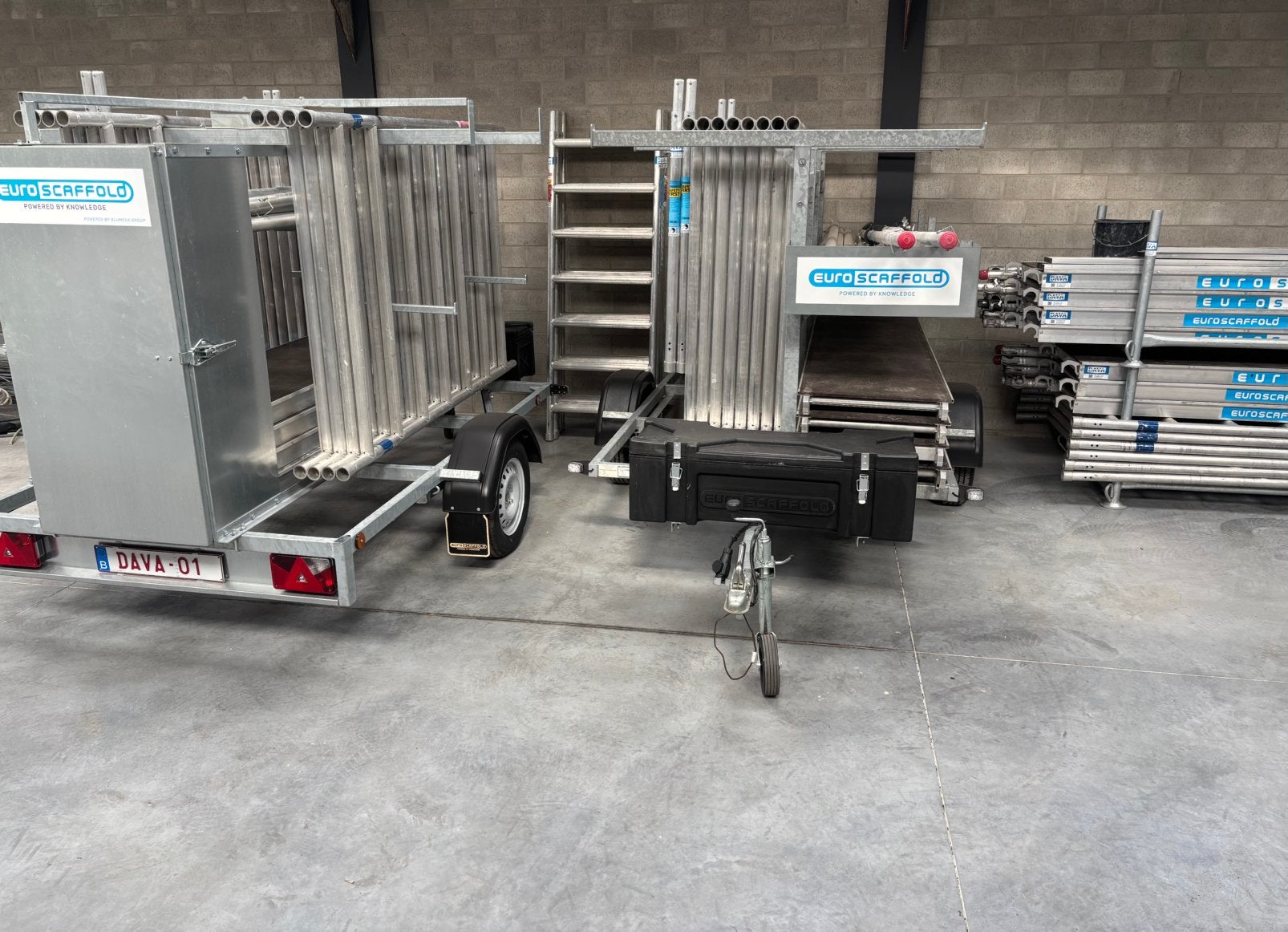 rolsteiger te huur, Doe-het-zelf en Verbouw, Steigers, Ophalen, Zo goed als nieuw, Rolsteiger of Kamersteiger, 5 meter of hoger