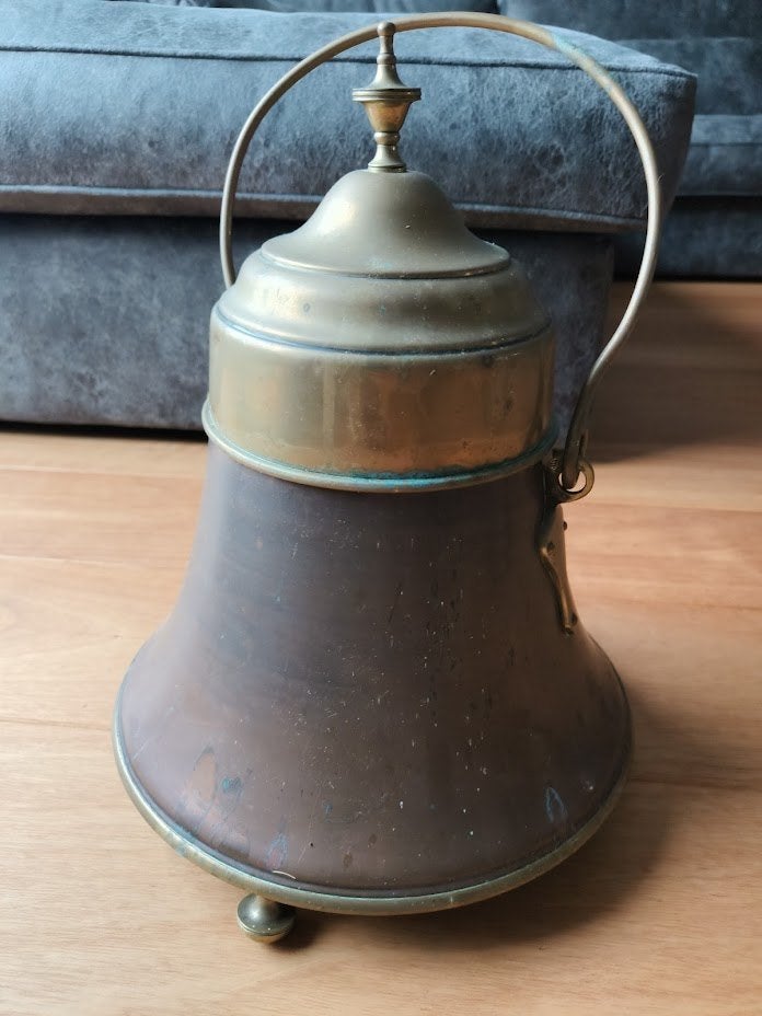 Antieke koperen doofpot, Ophalen, Koper