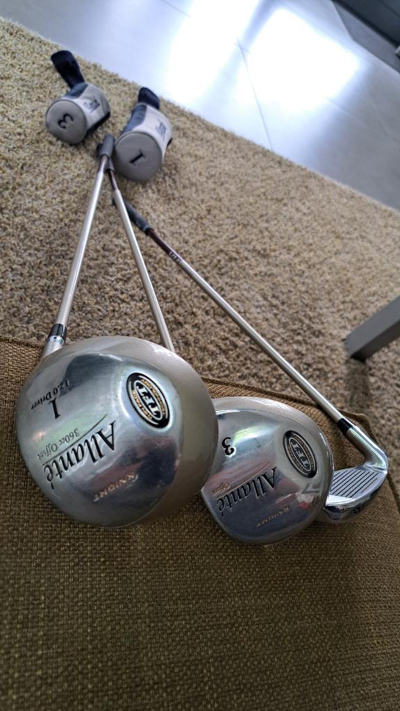 Allanté Golfclub Set: Driver, Houten 3, Club 6 - Platinum, Sport en Fitness, Ophalen, Zo goed als nieuw, Club