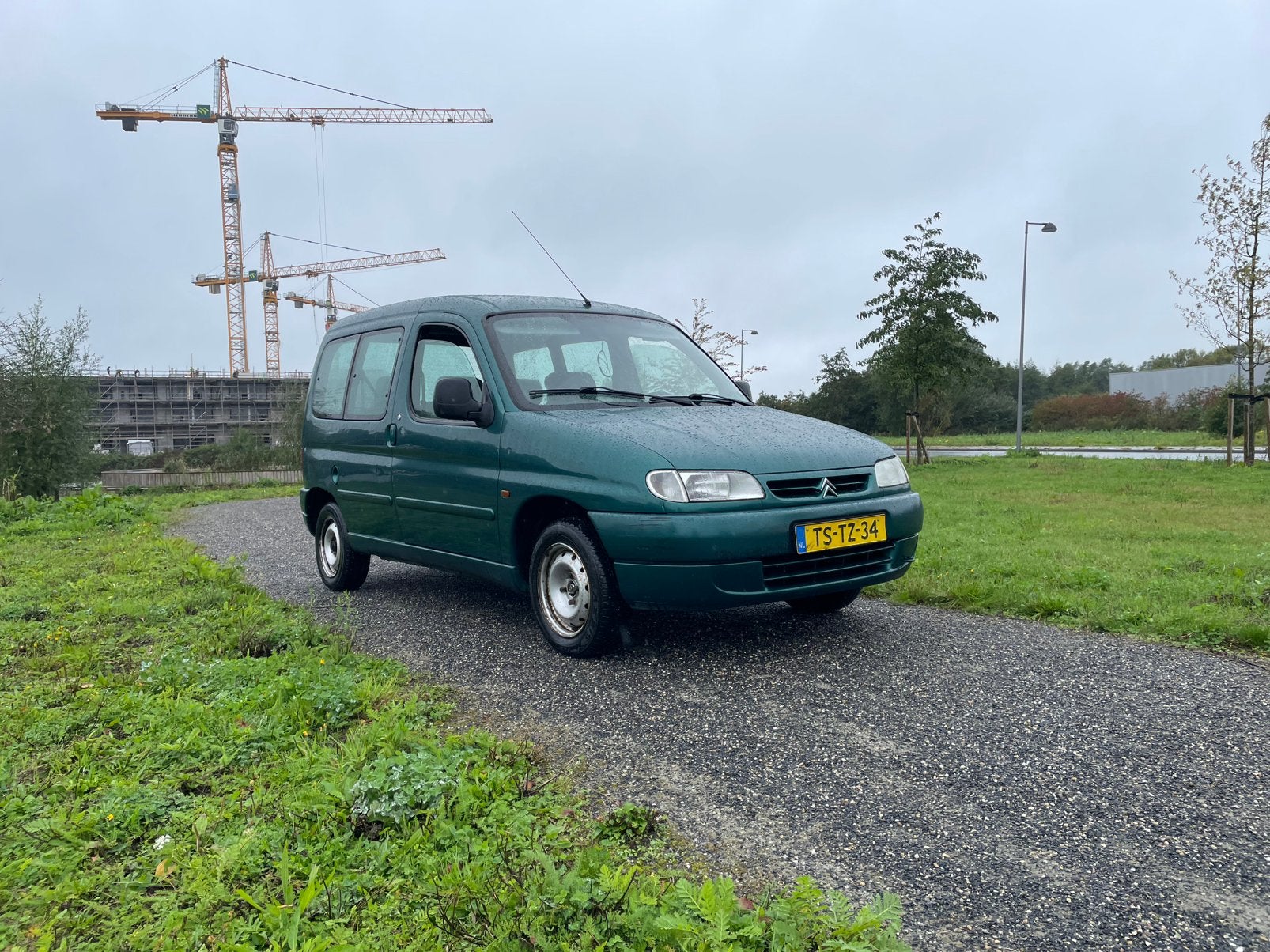 Citroën Berlingo 1.4 I Multispace 1998 Groen, Stof, 4 cilinders, 49 €/maand, Origineel Nederlands
