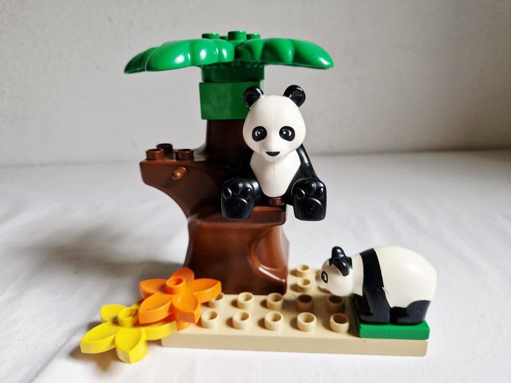 Duplo dierentuin dieren panda, Ophalen of Verzenden, Gebruikt, Duplo