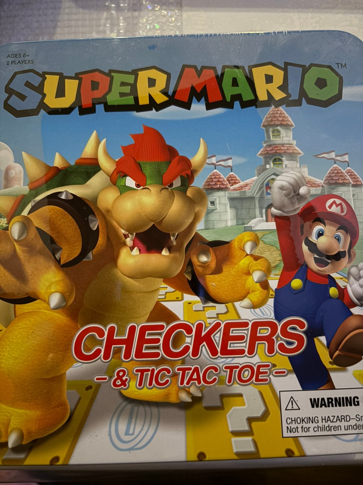 in verpakking super mario dammen, Hobby en Vrije tijd, Ophalen of Verzenden, Zo goed als nieuw