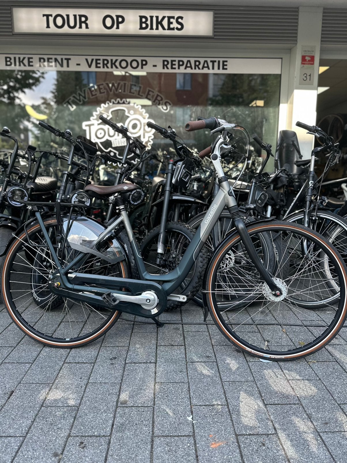 Gazelle C8 Nexus 8 fremehoogte 49 cm ZGAN inc garantie, 47 tot 50 cm, Ophalen of Verzenden, Zo goed als nieuw, Gazelle