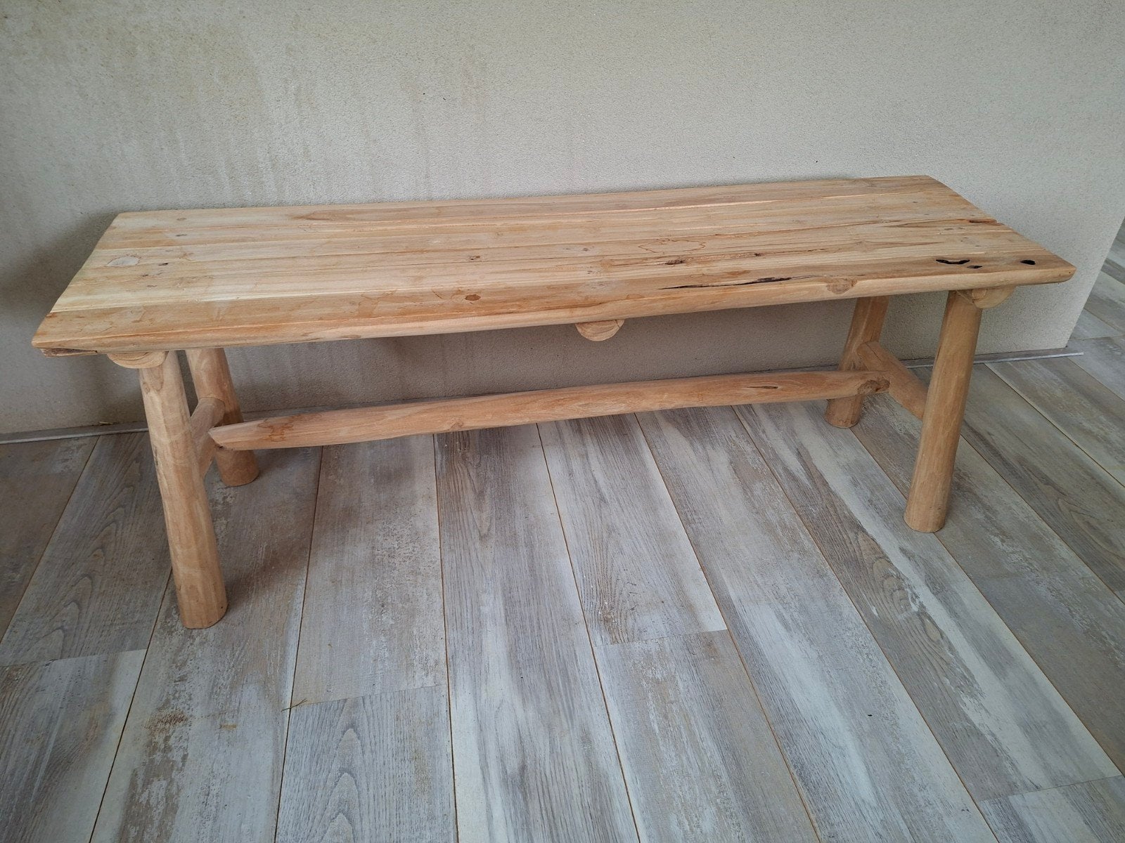 Bankje/side table, Huis en Inrichting, Ophalen, 100 tot 150 cm, Zo goed als nieuw, 25 tot 50 cm