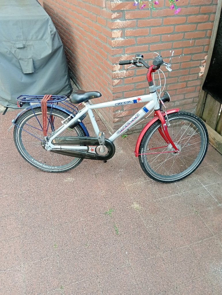 Gazelle Shark Jongensfiets 24 Inch, Fietsen en Brommers, Fietsen | Jongens, Ophalen, Velgrem, Versnellingen, Gazelle