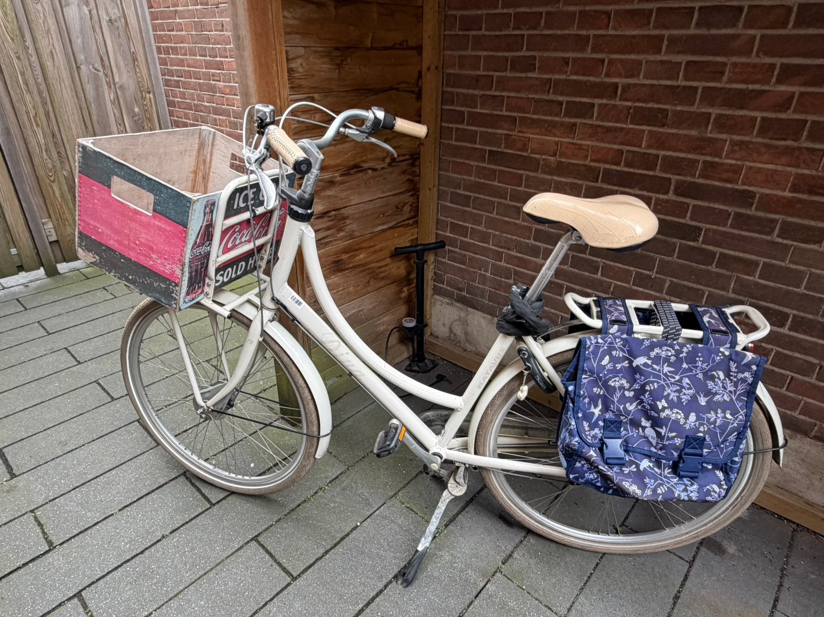 Batavus Diva transport fiets, Fietsen en Brommers, Ophalen, Batavus, 53 tot 56 cm, Gebruikt